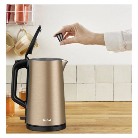 TEFAL | Kettle | KI583C10 | Electric | 2000 W | 1.5 L | Stainless Steel | 360° rotational base | Gold - 2